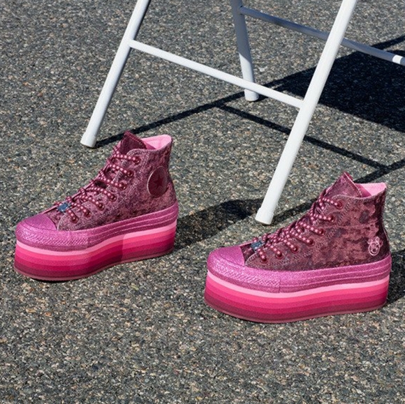 Converse Shoes - NEW Converse Ctas Platform Miley Cyrus